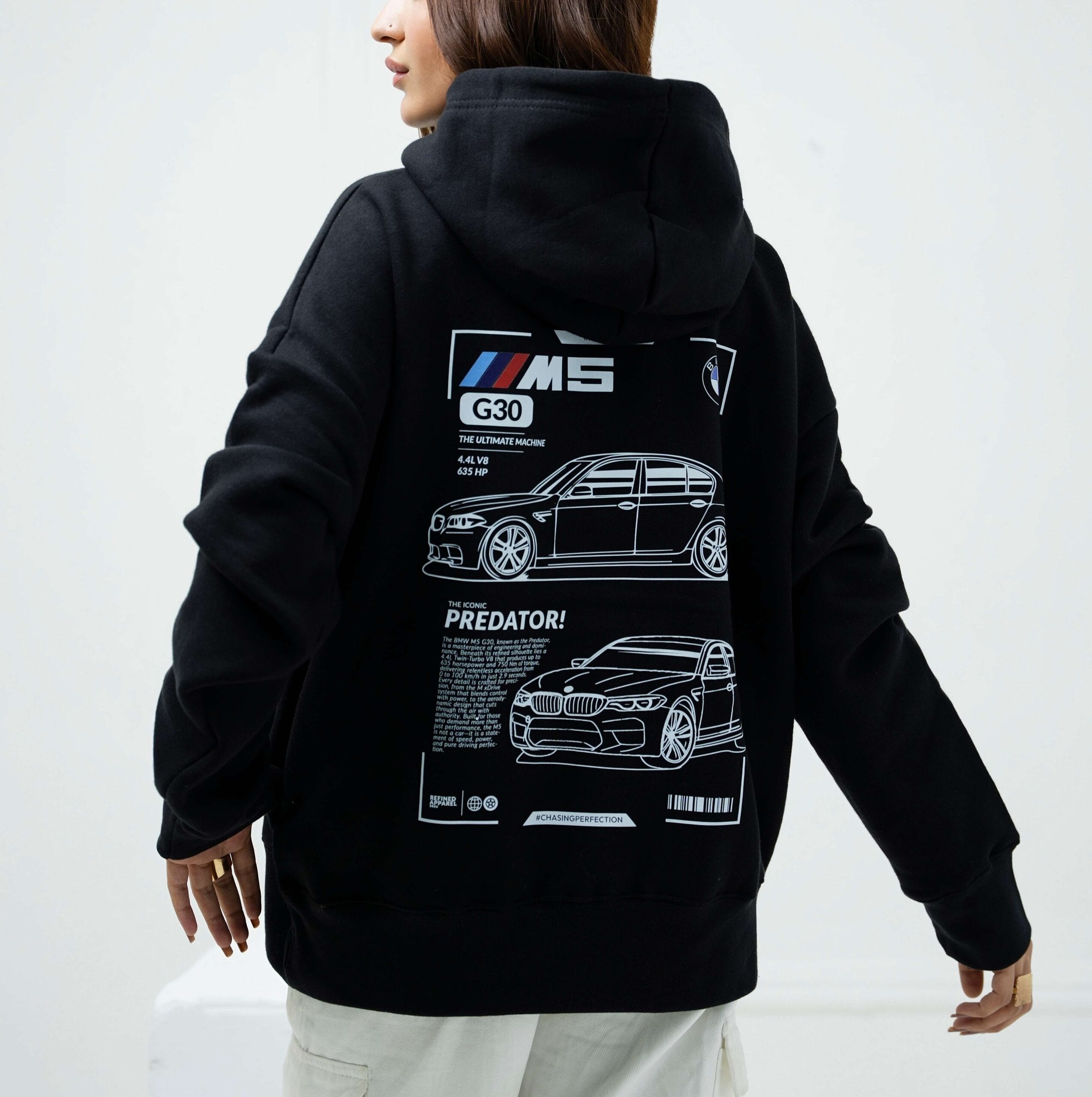 BMW M5 Performance Oversized Hoodie - Image 2