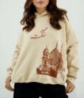 Echoes of the Past Premium Oversized Hoodie