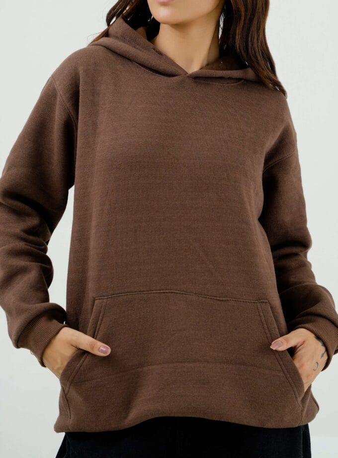 Faith Over Luck Relaxed Fit Hoodie