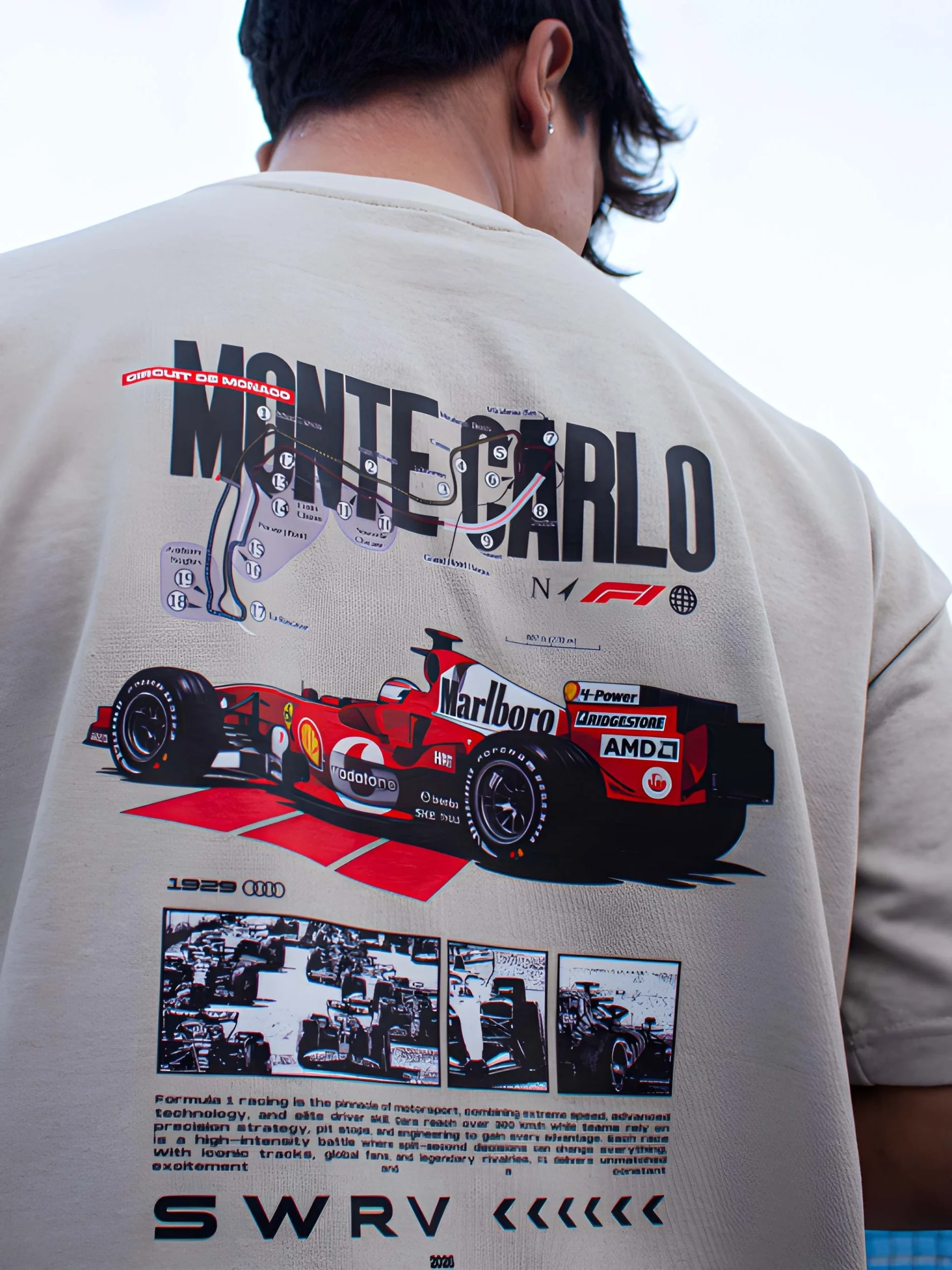 MONTECARLO Circuit Oversized Tee - Image 2